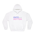 Cute As A Button Hooded Sweatshirt