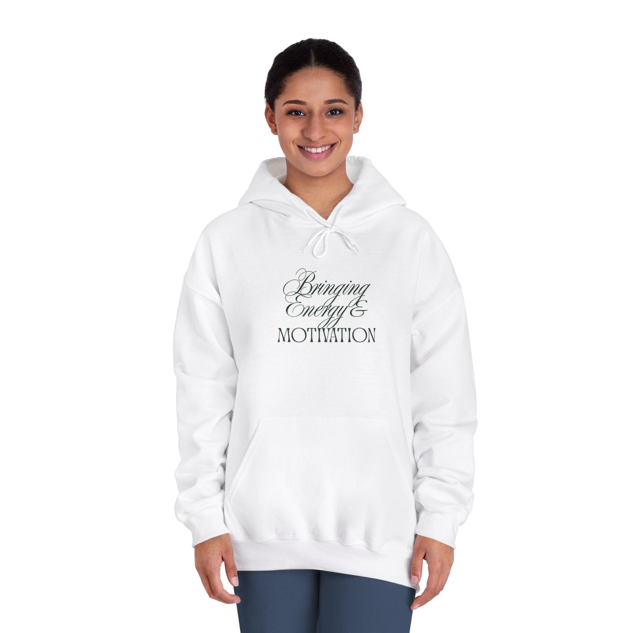 Unisex DryBlend® Hooded Sweatshirt- BRINGING ENERGY AND MOTIVATION