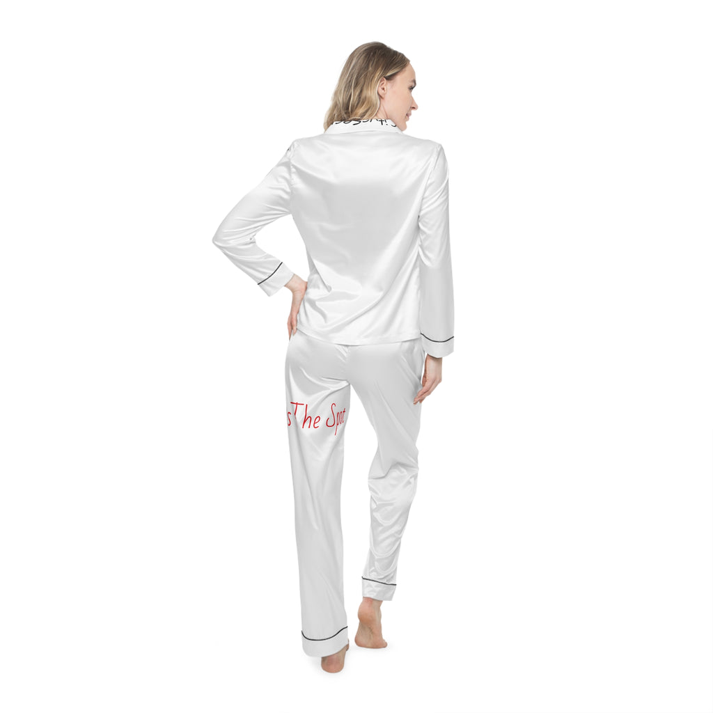 X Marks The Spot- Women's Satin Pajamas