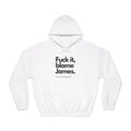 Unisex DryBlend® Hooded Sweatshirt- Blame James