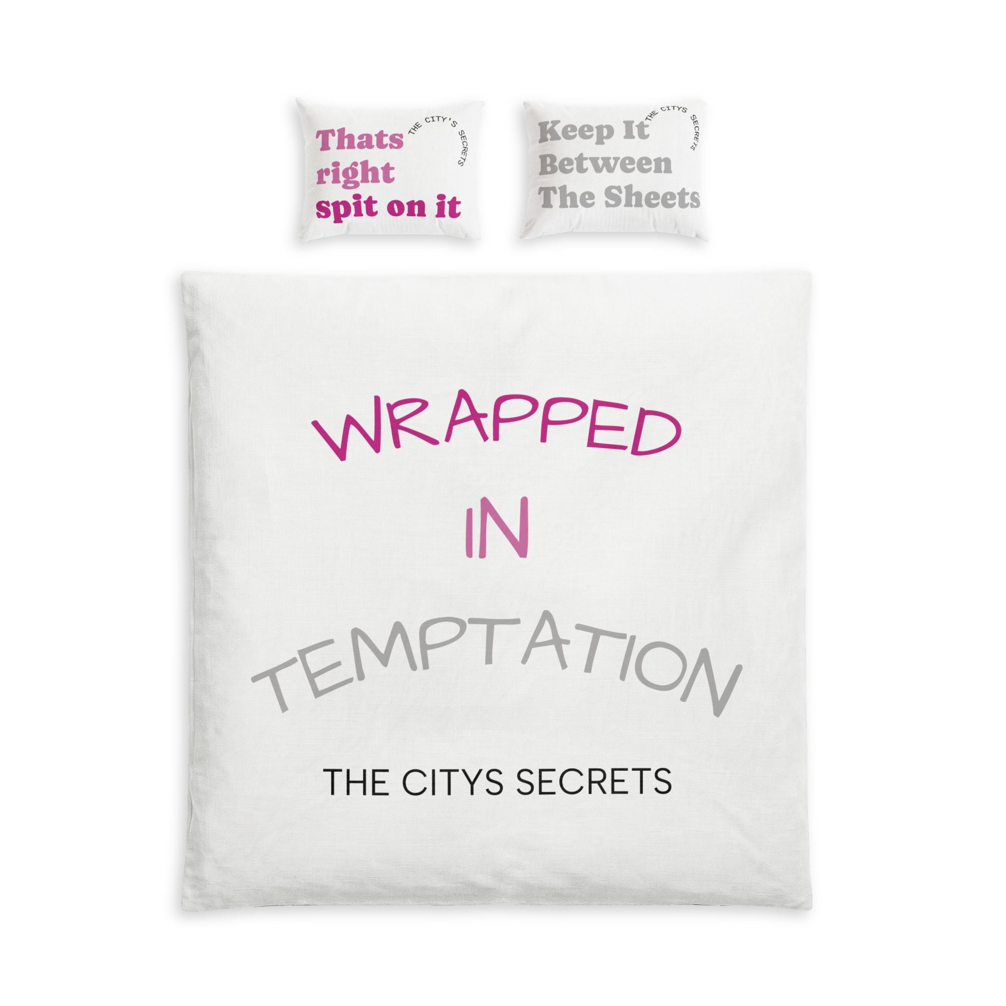 Cotton Bed Set- Wrapped in temptation
