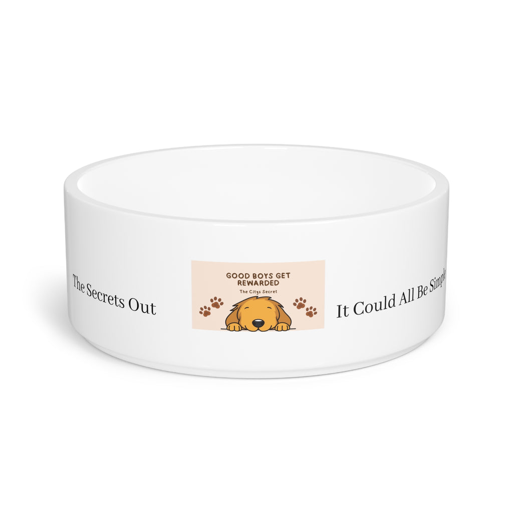 Good Boys Get Rewarded- Pet Bowl