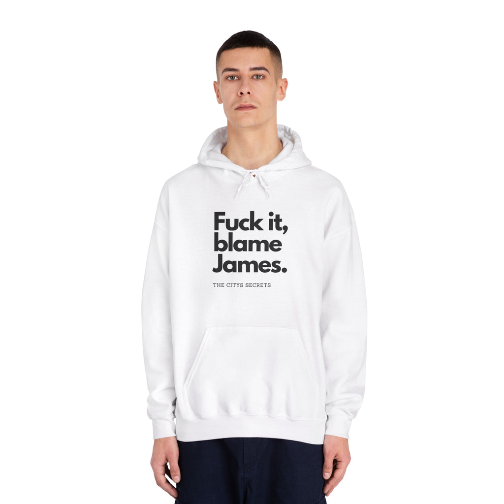 Unisex DryBlend® Hooded Sweatshirt- Blame James