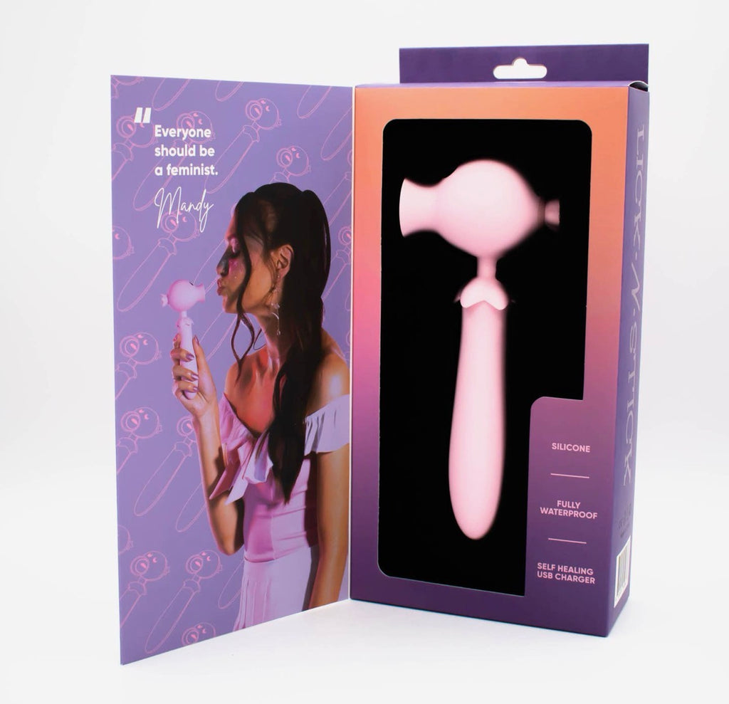 Lick N' Stick Dual Ended Flicker & G-
Spot Vibrator: The Citys Secrets