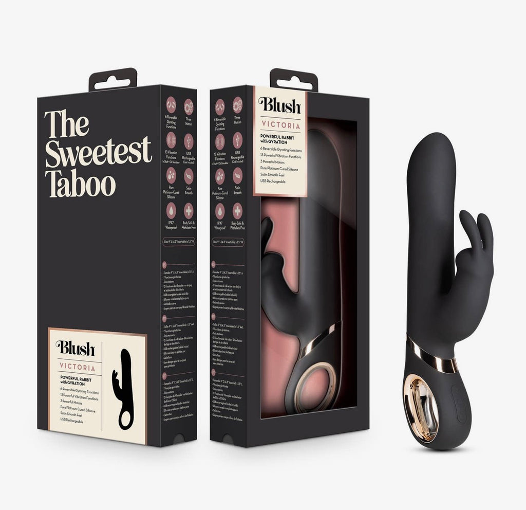 Victoria’s 6 Speed Gyrating Rabbit Massager