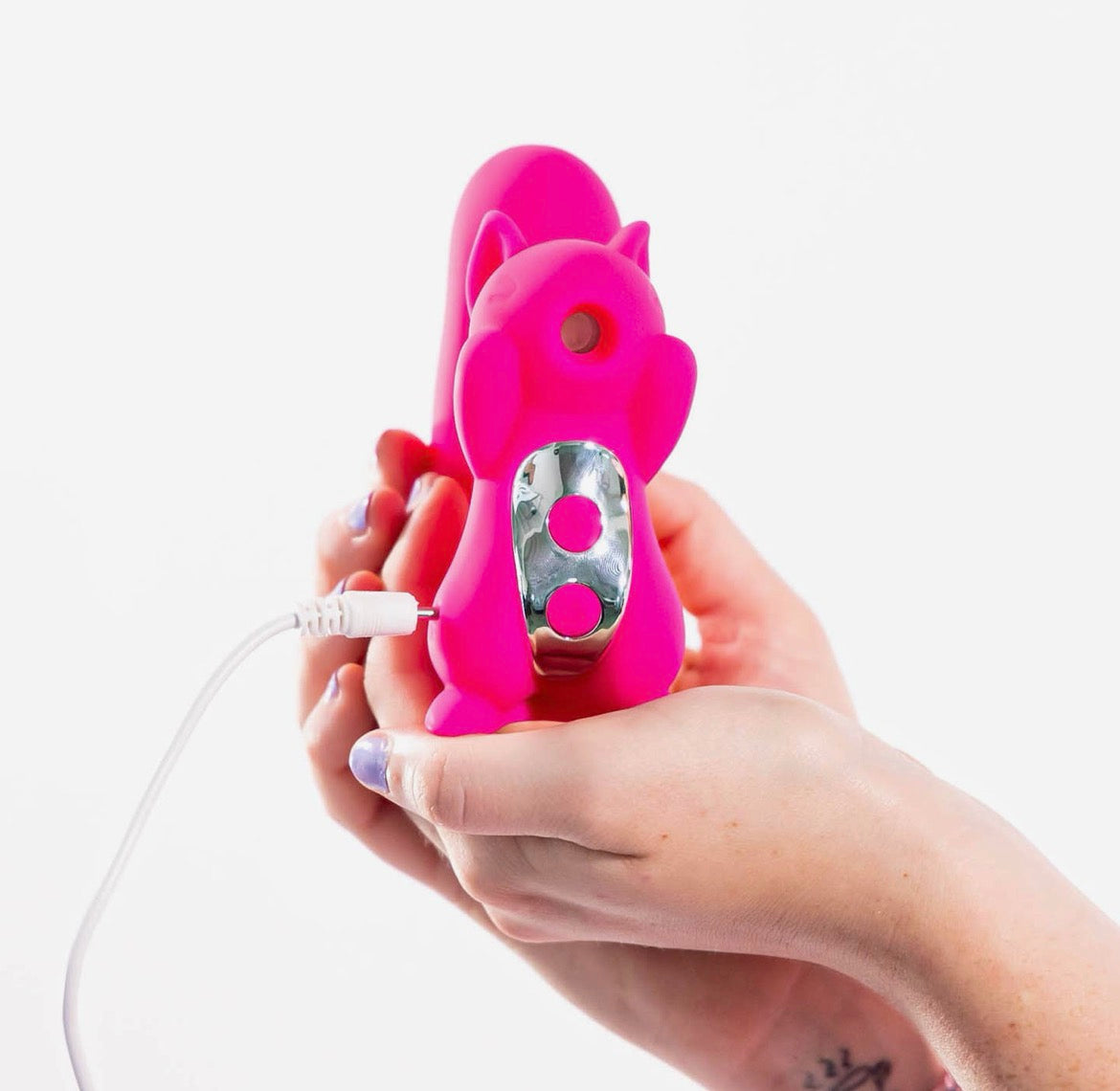 Screaming Squirrel Dual Motor Air Pulse & G- Spot Vibrator