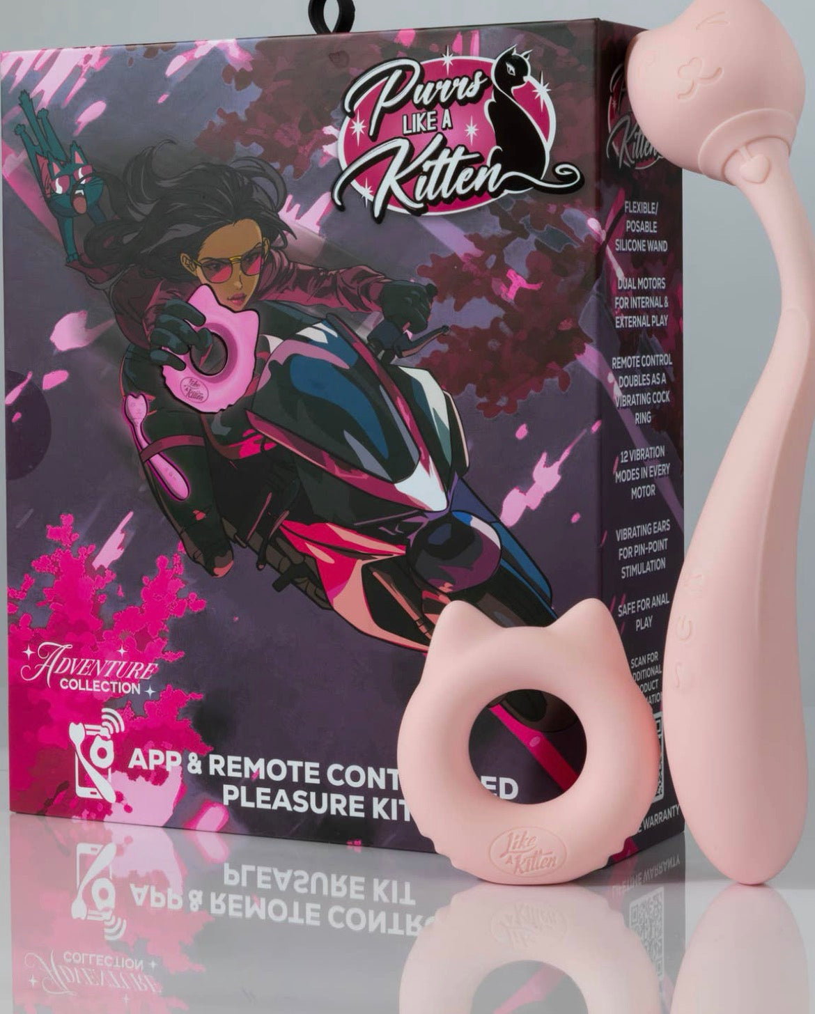 Purrs Like A Kitten- the ultimate All-in-one pleasure kit