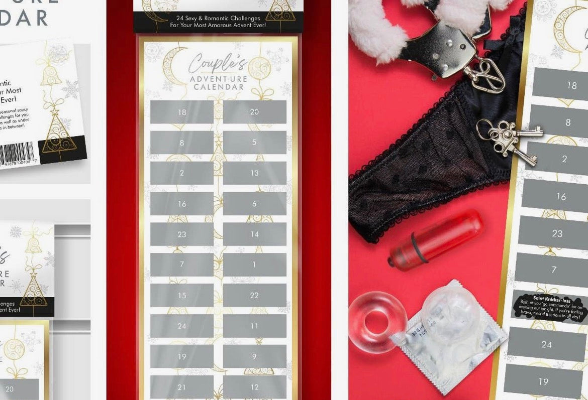 The Couples Advent- Ure Scratch Calendar
