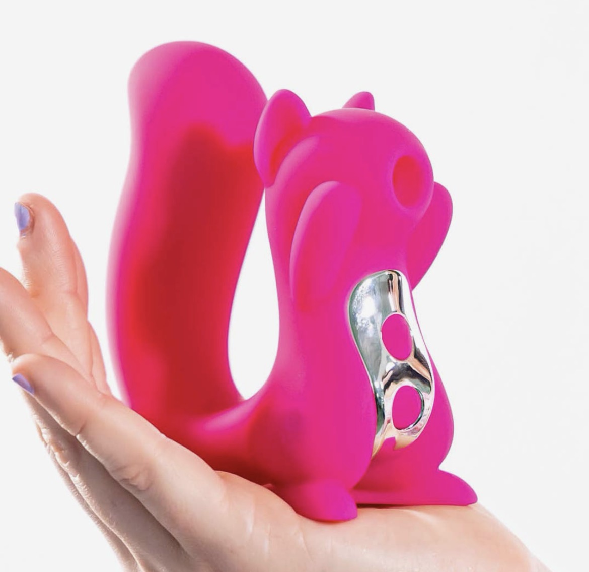 Screaming Squirrel Dual Motor Air Pulse & G- Spot Vibrator