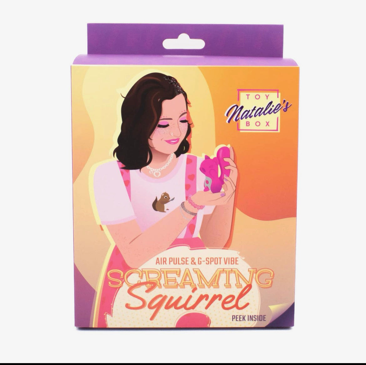Screaming Squirrel Dual Motor Air Pulse & G- Spot Vibrator