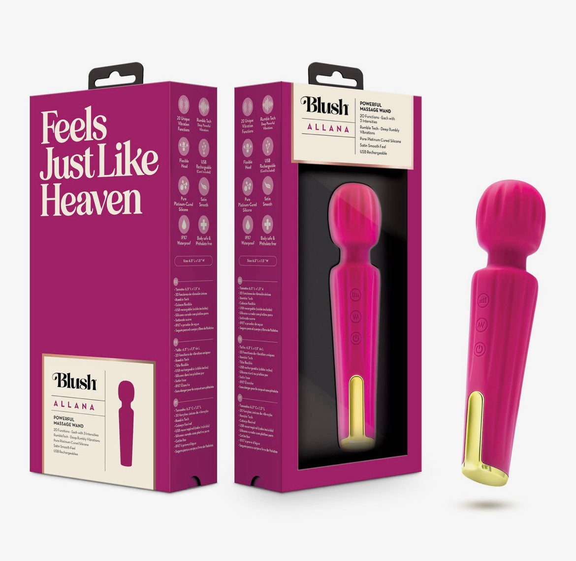 Allana - Velvet Surprise Massage Wand